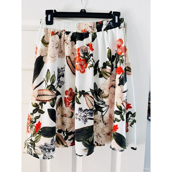 NWT Philosophy Republic Clothing Women White Floral Casual Spring Skirt Sz S - Picture 2 of 3
